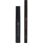 D-UP Perfect Extension Mascara Eyeliner Set (Black/Brown Black) 9g 日本D-UP 纤细增长睫毛膏眼线笔套装 (黑色/棕黑色) - Image 3