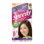 HOYU Bigen Speedy Conditioning Color (6 Medium Brown) 80g 美源 白发染发剂 (6 棕色)