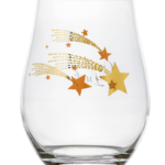 ADERIA Message "Good Luck" Glass Tumbler 日本ADERIA “Good Luck” 平底玻璃杯 360ml - Image 3