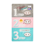 HOLIKA HOLIKA Pig-Nose Clear Black Head 3-Step Kit (1 Set) 韩国HOLIKA HOLIKA 猪鼻贴去黑头三部曲套装 1件入