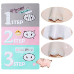 HOLIKA HOLIKA Pig-Nose Clear Black Head 3-Step Kit (1 Set) 韩国HOLIKA HOLIKA 猪鼻贴去黑头三部曲套装 1件入 - Image 3