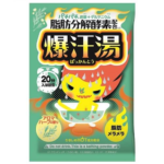 BISON HOT & SWEAT BATH SALT WITH HERB AROMA SCENT 日本燃脂爆汗泡澡浴盐  本草花香60G