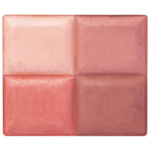 Cezanne Mix Color Cheek N 01 Warm Rose 7.1g/1pc 倩丽马卡龙四色腮红高光盘 暖冬玫瑰色 7.1g/1pc - Image 3