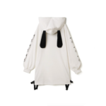 GRL x Pochacco Hoodie Dress 日本GRL x 三丽鸥 帕恰狗绑带卫衣 - Image 3