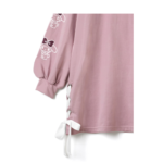 GRL x My Melody Hoodie Dress 日本GRL x 三丽鸥 美乐蒂绑带卫衣 - Image 4