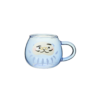 STARBUCKS JAPAN 2022 New Year Collection of Blue DARUNA Glass Cup 296ML 日本星巴克2022新年达摩系列蓝色玻璃杯 296ml