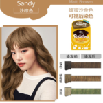EZN Shaking Pudding Hair Color (Sahara Sandy) 韩国易知安 布丁染发剂 染彩系列 (沙棕色) 70ml - Image 3