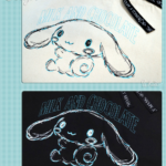 KINGLY MASK x Limited 20th Anniversary Cinnamoroll Tote Bag (Black) 日本KINGLY MASK x 三丽鸥 肉桂狗20周年帆布袋 (黑色) - Image 4