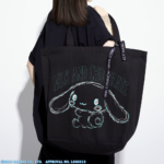 KINGLY MASK x Limited 20th Anniversary Cinnamoroll Tote Bag (Black) 日本KINGLY MASK x 三丽鸥 肉桂狗20周年帆布袋 (黑色) - Image 7