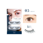 D-UP Furry Lash false eyelashes #05 Sexy 2 pairs (4 pcs)日本D-UP自然卷翘立体浓密假眼睫毛 #05 两对