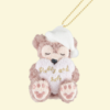 TOKYO Sleeping Sh Holding Cushion Plush Keychain 东京迪士尼 达菲和他的朋友们 雪莉玫睡眠抱枕吊饰