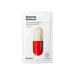 Dr.Jart+ Dermask Micro Jet Clearing Solution sheet mask 5pcs/box 韩国Dr.Jart蒂佳婷红色药丸清洁修护面膜 5枚/盒