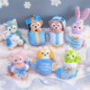 TOKYO Winter Twinkling Town Mug Plush Keychain 东京迪士尼 达菲和他的朋友们 冬日闪耀小镇系列可琦安杯子吊饰 - Image 4