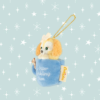 TOKYO Winter Twinkling Town Mug Plush Keychain 东京迪士尼 达菲和他的朋友们 冬日闪耀小镇系列可琦安杯子吊饰 - Image 3
