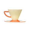 STARBUCKS Korea 2022 Autumn Orange Mug & Saucer 200ML 韩国星巴克2022秋季暖橙色杯碟 200ML - Image 3