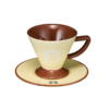 STARBUCKS Korea 2022 Autumn Brown Mug & Saucer 200ML 韩国星巴克2022秋季暖棕色杯碟 200ML - Image 4