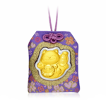 Chow Tai Fook Japan Limited 999.9 Gold Maneki Cat Omamori (New Relationship) 周大福 日本限定 999.9金招财猫御守(桃花運)