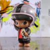 POPMART Dimoo X Jean Michel Basquiat 001 泡泡瑪特Dimoo 让 米歇尔巴斯奎特大娃 001 - Image 3
