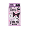 SANTAN Cute Aid Bandages (Kuromi) 18pcs/box 日本SANTAN 防水卡通创口贴 (库洛米) 180枚/盒