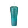 STARBUCKS Korea 2023 Valentine Limited Grid Blue Cold Cup  韩国星巴克2023 情人节蓝色格子冷饮杯 710ml - Image 4
