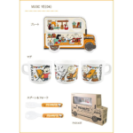Ken Onishi PEANUTS Melamine Series CAMPING BUS Gift Set (MUSIC YELLOW) 日本Ken Onishi 史努比巴士餐具组 (黄色) - Image 7