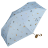 Masayuki Oki x WPC Umbrenyan Series UV Protection Folding Parasol For Sun and Rain (Smiling Cat)  [预售] 日本猫咪摄影师 Masayuki Oki X WPC 可爱猫咪晴雨兼用折伞 (蓝色微笑猫)