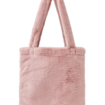 GRL Collaboration Midnight Series Fur Tote Bag (MY Melody)  日本GRL X 三丽鸥午夜暗黑地雷单肩袋 (美乐蒂) - Image 4