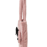 GRL Collaboration Midnight Series Fur Tote Bag (MY Melody)  日本GRL X 三丽鸥午夜暗黑地雷单肩袋 (美乐蒂) - Image 5