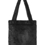 GRL Collaboration Midnight Series Fur Tote Bag (Kuromi) 日本GRL X 三丽鸥午夜暗黑地雷单肩袋 (库洛米) - Image 4