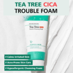 BRING GREEN Tea Tree Cica Trouble Cleansing Foam 300mL 韩国BRING GREEN 茶树修护抗痘洗面乳 300mL - Image 3