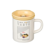 STARBUCKS Korea 2023 Kakao Friends Barista Choonsik Limited Series Barista Choonsik Lid Mug 韩国星巴克2023 Kakao Friends 咖啡師春植限定系列 春植带盖马克杯 355ml - Image 4