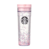 STARBUCKS Korea 2023 One Romantic Spring Day Sakura Limited Series Cherry Blossom Iconic Glitter Tumbler 韩国星巴克 2023浪漫春日樱花季节限定系列 樱花标志闪光随行杯 473ml