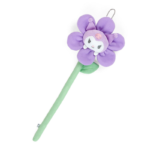 Flower Mascot Plush (Kuromi) 三丽鸥 花朵系列多用挂件 (库洛米) - Image 3