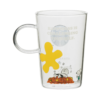 Starbucks Japan PEANUTS Snoopy Collection PEANUTS Charlie Brown Glass Mug 355ml 日本星巴克2023 Peanuts史努比系列 PEANUTS查理玻璃杯355ml