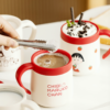 MDZF SWEETHOME X Chibi Maruko-Chan Cup (Strawberry Red) 摩登主妇x樱桃小丸子 保温杯 (草莓红) 350ml - Image 6