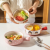 MDZF SWEETHOME X Chibi Maruko-Chan Bowl with Handle (Classic Maruko-Chan) 摩登主妇x樱桃小丸子 手把碗 (经典小丸子) 600ml - Image 3