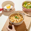 MDZF SWEETHOME X Chibi Maruko-Chan Bowl with Handle (Classic Maruko-Chan) 摩登主妇x樱桃小丸子 手把碗 (经典小丸子) 600ml - Image 4
