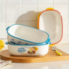 MDZF SWEETHOME X Crayon Shin-Chan Ceramic Baking Pan (Blue) 摩登主妇x蜡笔小新 烤盘 (蓝色) 1200ml - Image 6