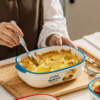 MDZF SWEETHOME X Crayon Shin-Chan Ceramic Baking Pan (Blue) 摩登主妇x蜡笔小新 烤盘 (蓝色) 1200ml - Image 5