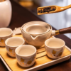 MDZF SWEETHOME Lucky Cat Rotating Kung Fu Tea Pot Set 摩登主妇 招财猫旋转功夫茶具套組 - Image 5