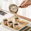 MDZF SWEETHOME Lucky Cat Rotating Kung Fu Tea Pot Set 摩登主妇 招财猫旋转功夫茶具套組 - Image 3