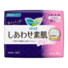 LAURIER Shiawase Bare Skin 350 Especially for Heavy Nights 35cm W/Wings 8 Pcs 乐而雅 F系列夜用量多翼型350卫生巾 35cm 8枚/包