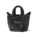 GRL Fur Tote Bag (Kuromi) 日本GRL X 三丽鸥联名款毛绒系列手提袋 (库洛米) - Image 3