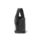 GRL Fur Tote Bag (Kuromi) 日本GRL X 三丽鸥联名款毛绒系列手提袋 (库洛米) - Image 4