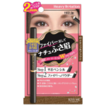 KISS ME Heavy Rotation 2-IN-1 Fiber On Eyebrow Pencil Powder Tip 3D [2 Colors] 完眉双头眉粉笔 - Image 3