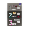 HOLIKA HOLIKA Pig-Nose Clear Black Head 3-Step Kit Strong (1 Set) 韩国HOLIKA HOLIKA 猪鼻贴去黑头三部曲套装 加强版 1件入