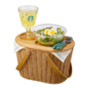 STARBUCKS Korea 2023 Summer Limited Series Summer Joy Rattan Picnic Carrier 韩国星巴克 2023夏季系列限定夏日欢乐藤制野餐篮 - Image 9