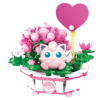 Keeppley PM Potted Plant Series Jiggly Puff Set Keeppley 宝可梦多肉盆栽系列积木 胖丁 - Image 3
