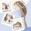 SHOBIDO Wet & Dry Spring Fit Hair Brush (Beige) 妆美堂 超弹力抗纠结轻量梳 (浅褐色) - Image 2