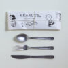 PEANUTS Cafe Cutlery 3pcs Set 日本PEANUTS 史努比咖啡厅餐具套装